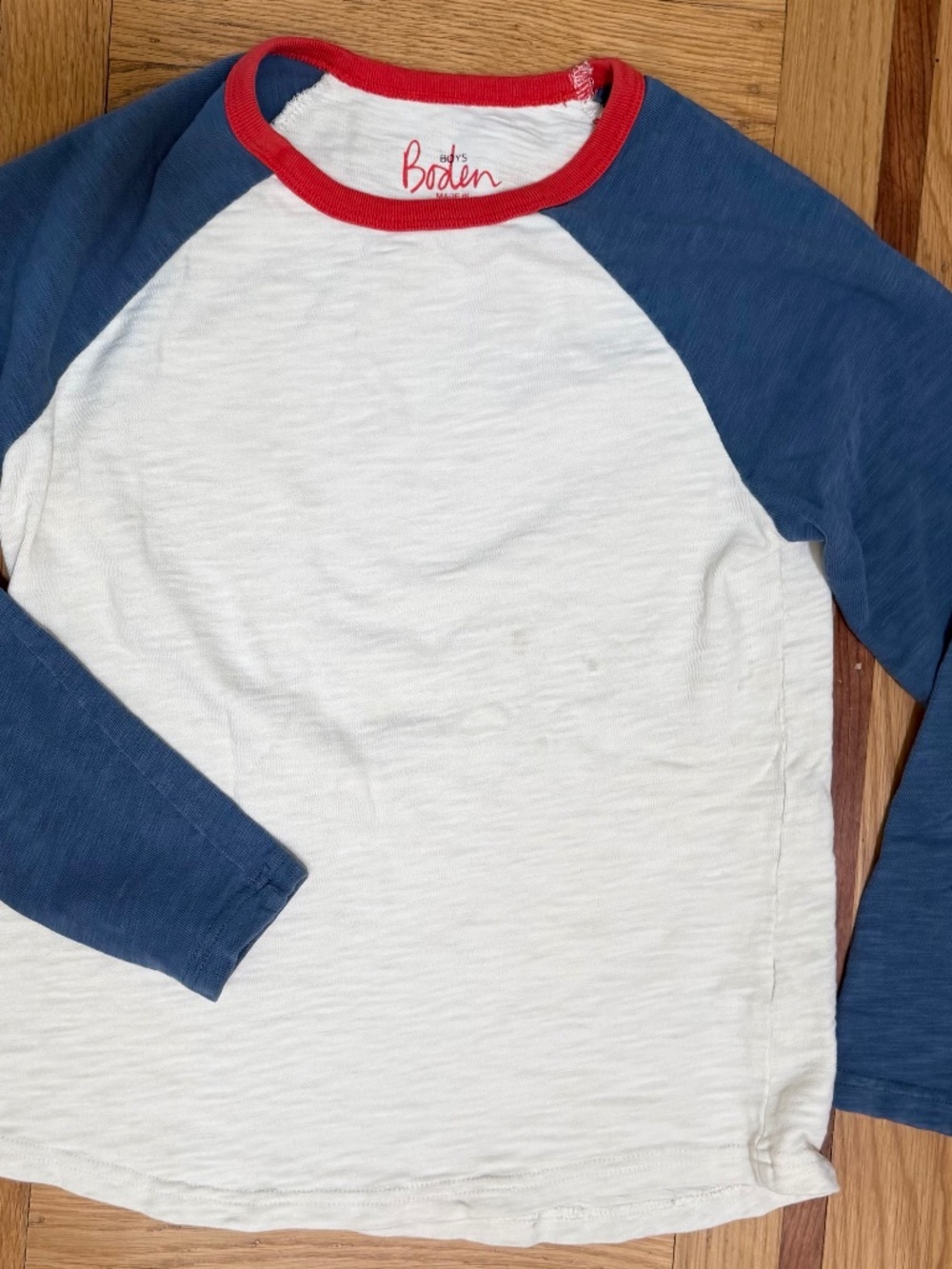 Mini Boden LS Tee Shirt Sz 11-12 Like New